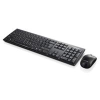 Lenovo GX30L66303 toetsenbord Inclusief muis Universeel QWERTY Amerikaans Engels Zwart