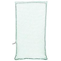 VidaXL Aanhangwagennet elastisch touw 7x3,5 m polypropeen groen