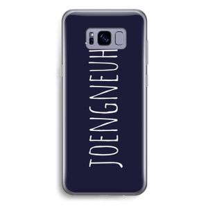 Joengneuh!: Samsung Galaxy S8 Plus Transparant Hoesje