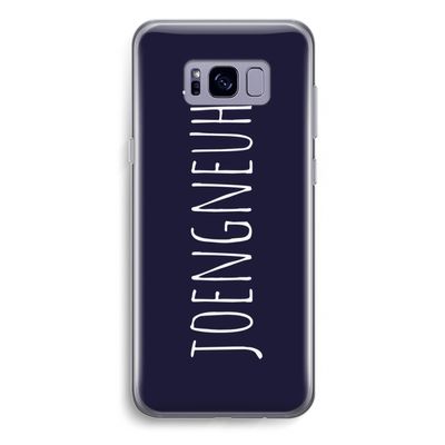 Joengneuh!: Samsung Galaxy S8 Plus Transparant Hoesje