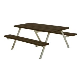 Picknicktafel Tuin Alpha Zwart