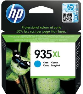 HP inktcartridge 935XL, 825 pagina&apos;s, OEM C2P24AE, cyaan