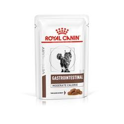 Royal Canin Veterinary Gastrointestinal Moderate Calorie natvoer kat 1 doos (12 x 85 g)