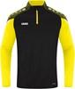 JAKO 8622 Ziptop Performance - Zwart/Zachtgeel - S