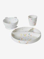 Maaltijdkoffer van silicone set met print