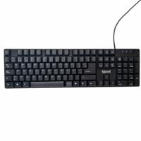 Toetsenbord iggual CK-FRAMELESS-105T Zwart
