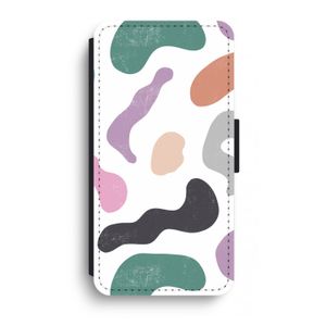 Memphis Shapes: iPhone XR Flip Hoesje