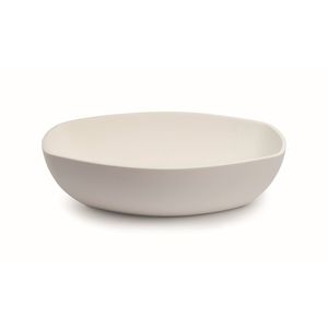 Waskom Opbouw Luca Sanitair Danish Oval 48x32,5x13,5 Mineral Stone Mat Wit Luca Sanitair