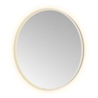 Spiegel Hotbath &MORE 80x80 cm LED-Verlichting Spiegelverwarming Rond RVS