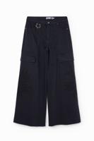 Cargobroek tribal bloemen Collina Strada - BLACK - XL