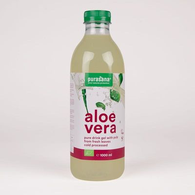 Aloe vera drink gel vegan bio