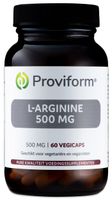Proviform L-arginine 500mg Vegicaps