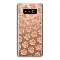 Just peachy: Samsung Galaxy Note 8 Transparant Hoesje