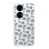 Poezen: Huawei P50 Transparant Hoesje