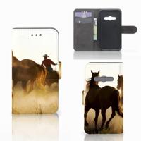 Samsung Galaxy Xcover 3 | Xcover 3 VE | Telefoonhoesje | Met pasjeshouder | Design Cowboy