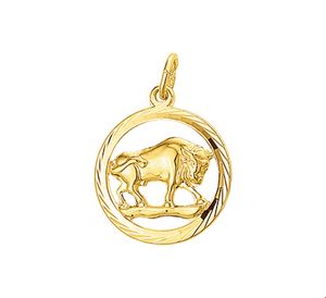 TFT Bedel Sterrenbeeld Stier Gediamanteerd Goud