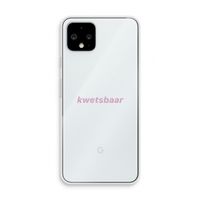 kwetsbaar: Pixel 4 Transparant Hoesje