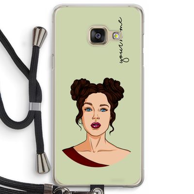 Pop-Art Creator: Samsung Galaxy A3 (2016) Transparant Hoesje met koord