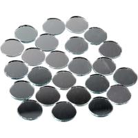 Creativ Company Spiegel mozaiek tegels, ronde, d 18 mm, dikte 2 mm, 400 stuk/ 1 doos