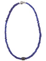 Catherine Michiels collier de perles - Bleu