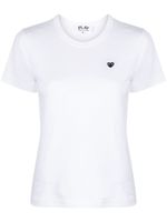 Comme Des Garçons Play heart logo T-shirt - Blanc