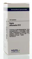 VSM Sepia officinalis D12 (200 tab) - thumbnail