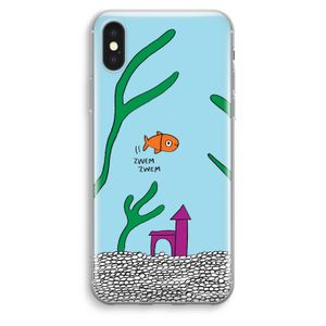 Aquarium: iPhone XS Max Transparant Hoesje