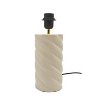 Lampvoet spekje - beige - ø11.5x31.5 cm