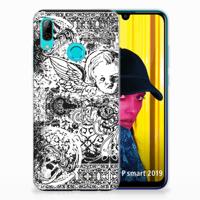 Silicone Back Case Huawei P Smart 2019 Skulls Angel Silicone Back Case Huawei P Smart 2019 Skulls Angel