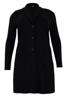 Yoek Lange blazer | Zwart | Maat 58/60