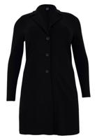 Yoek Lange blazer | Zwart | Maat 54/56