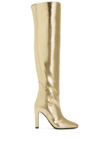 Giuseppe Zanotti bottines Hattie 105 mm à design métallisé - Or