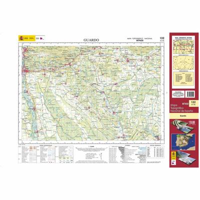 Topografische kaart 132 MT50 Guardo | CNIG - Instituto Geográfico Nacional1