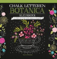 BBNC Creatief Chalk letteren Botanica kleurboek - thumbnail