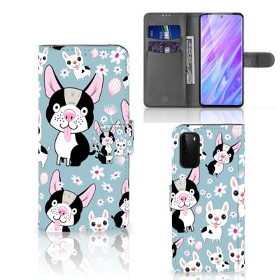 Samsung Galaxy S20 | Telefoonhoesje | Met pasjeshouder | Hondjes