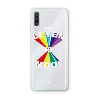 Het Leven Is Mooi: Samsung Galaxy A70 Transparant Hoesje