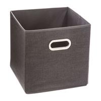 Multi-functionele Kist 5five Simply Smart Donker grijs 31 x 31 x 31 cm Plastic Multi-functionele Kist 5five Simply Smart Donker grijs 31 x 31 x 31 cm Plastic