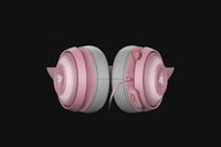 Razer Kraken Kitty Headset Bedraad Hoofdband Gamen Grijs, Roze - thumbnail