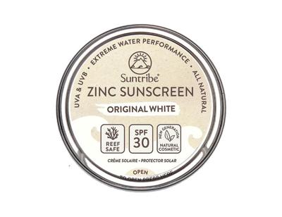 Suntribe Zonnebrandcrème - gezicht & sport - spf 30 - original white - 45 gr