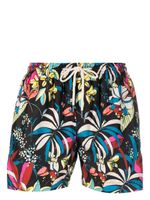 PENINSULA SWIMWEAR short de bain à fleurs - Bleu