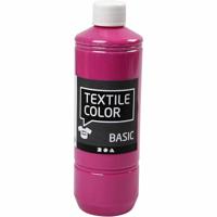 Creativ Company Textielverf - roze, 500ml