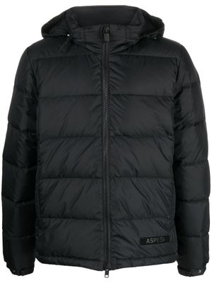 ASPESI doudoune à fermeture zippée - Noir