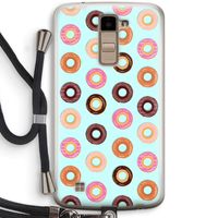 Donuts: LG K10 (2016) Transparant Hoesje met koord