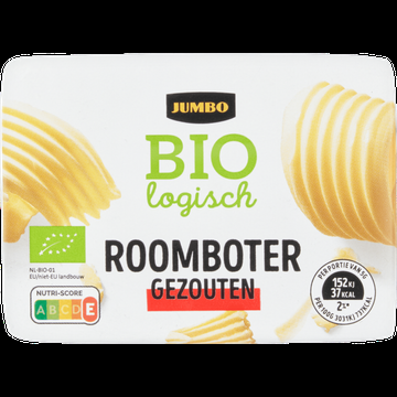 Jumbo Biologisch Roomboter Gezouten 250 g