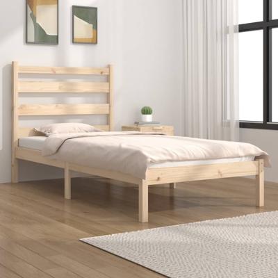 Bedframe massief grenenhout 90x200 cm