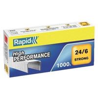 Nieten Rapid 24/6 gegalvaniseerd strong 1000 stuks