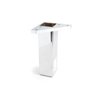 Voeten Rei 972 Ø 4,2 x 15 cm Zilverkleurig ABS Modern