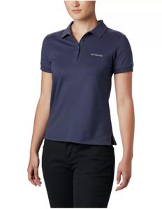 Columbia Lakeside Trail Solid Pique Dames Polo Nocturnal S