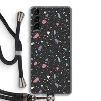 Terrazzo N°16: Samsung Galaxy S21 Plus Transparant Hoesje met koord