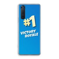 Victory Royale: Sony Xperia 5 II Transparant Hoesje